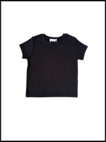 Load image into Gallery viewer, Cropped Ribbed Tee