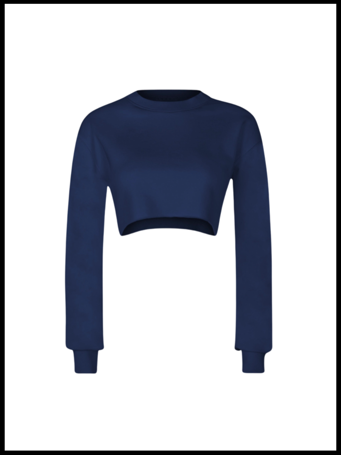 Classic cropped sweater
