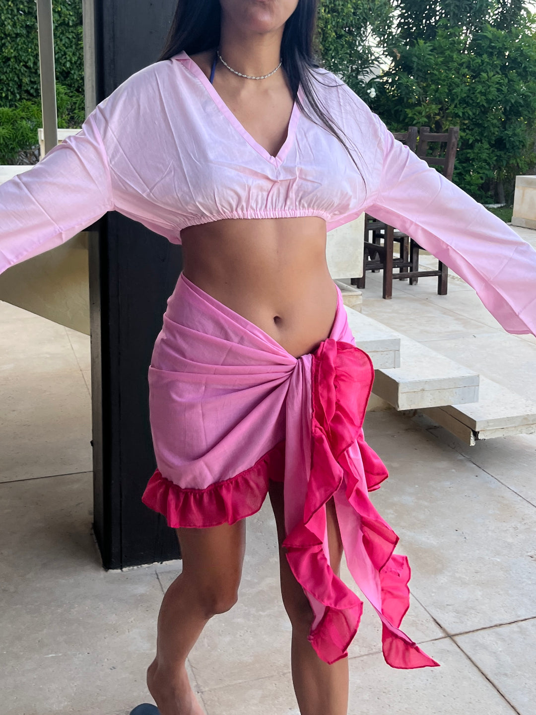 Ruffle Wrap