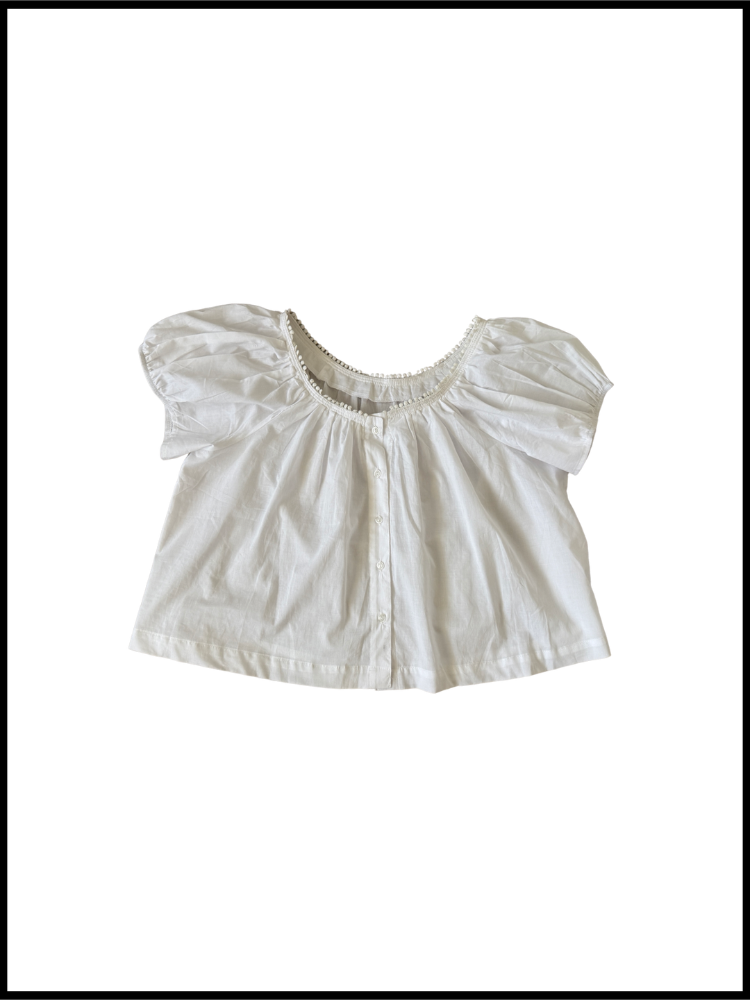 Frilly Top Sheer