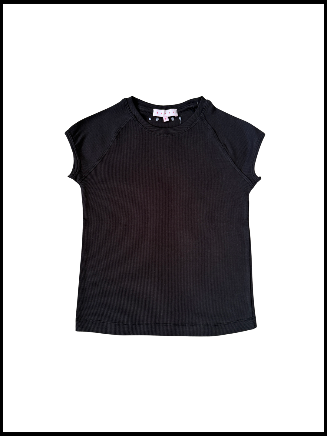 Raglan Ribbed Tee