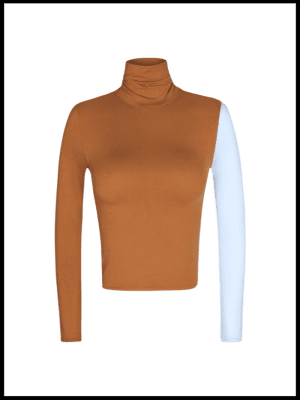 Sustainable Sunny Turtleneck